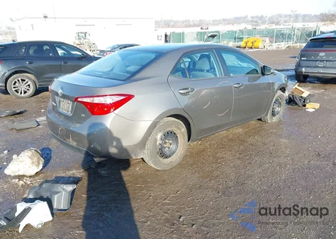 2019 Toyota Corolla Le z USA, uszkodzony, nr VIN 2T1BURHEXKC197463